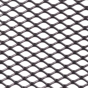 6.8 x 3.6mm Flattened Expanded Metal, Mild Steel (1010MF)