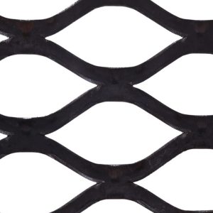 39.1 x 18.3mm Flattened Expanded Metal, Mild Steel (5230MF)