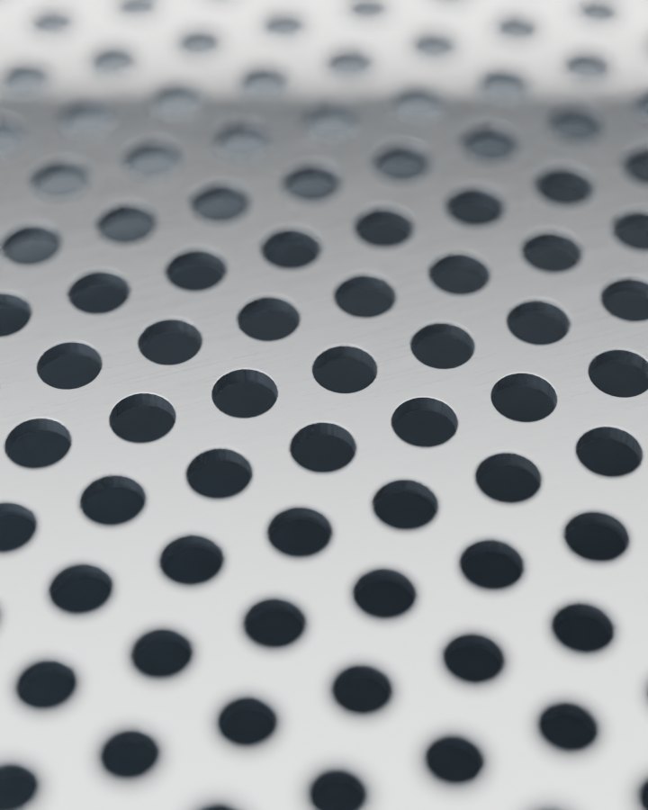 Aluminium perforated sheet