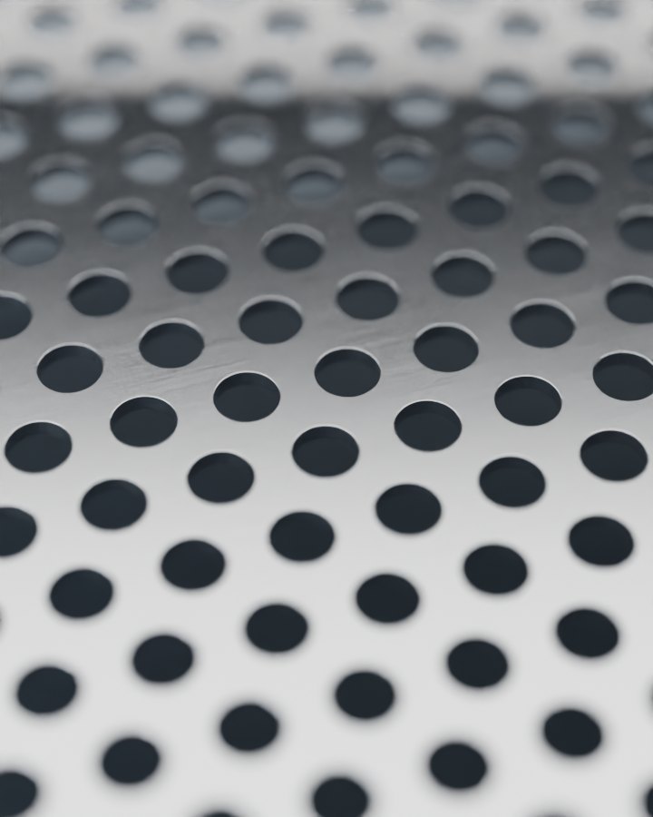 Stainless 316 perforated sheet
