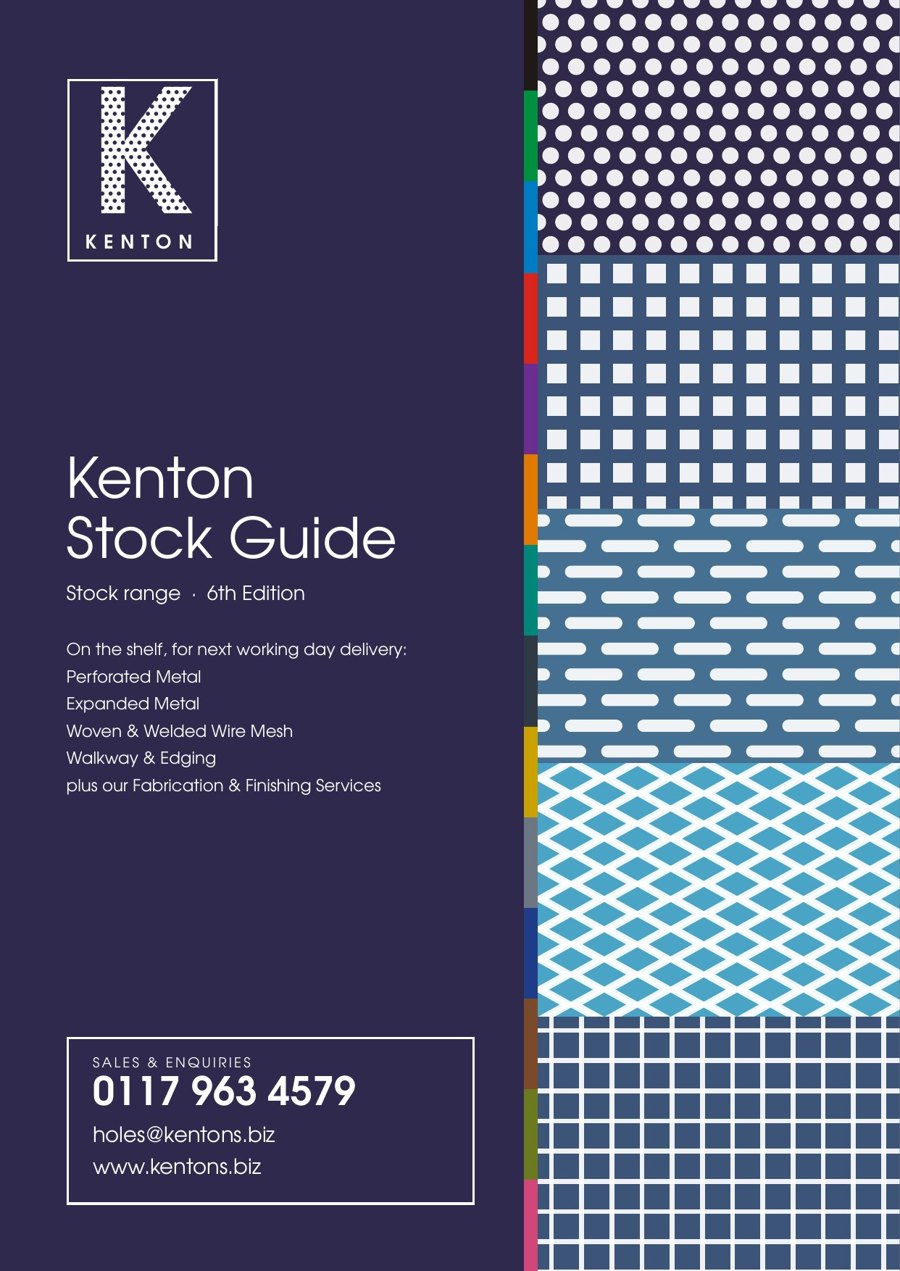 Kenton Stock Guide catalogue cover