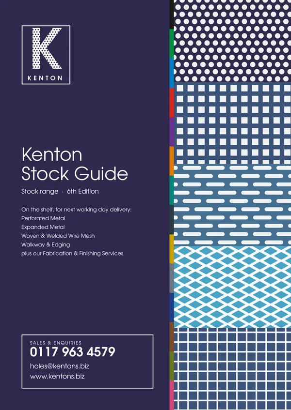 Kenton Stock Guide cover