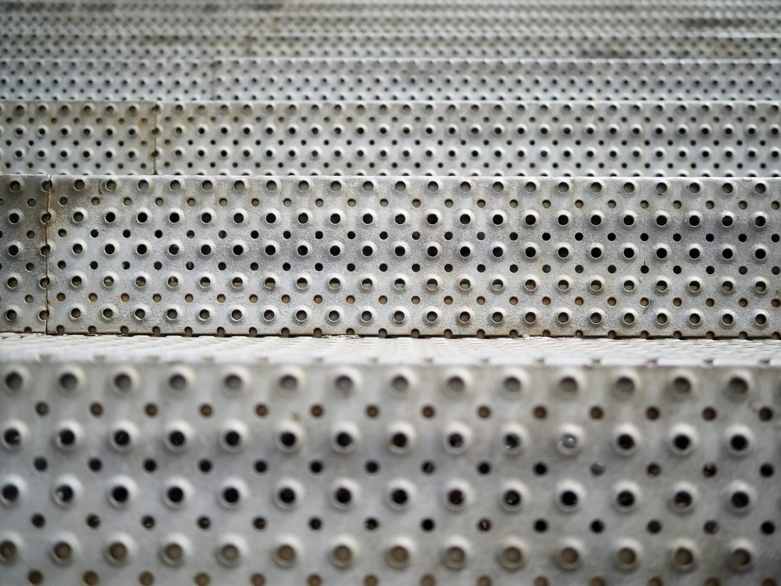 Kenway raised perforated sheet, close up