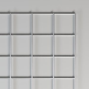 2" x 2" welded mesh, top view