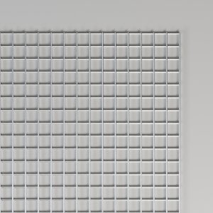 ½" x ½" welded mesh, top view