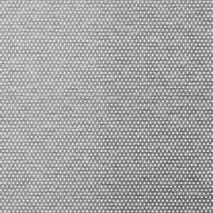 R1.25 T2.4 perforated sheet: 1.25mm round holes on 2.4mm staggered pitch