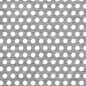 1.5mm Hole 316 Stainless Steel Perforated Sheet (R1.5 T2.5)