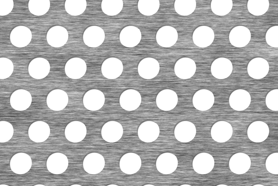 15mm Hole Mild Steel Perforated Sheet (R15 T24)