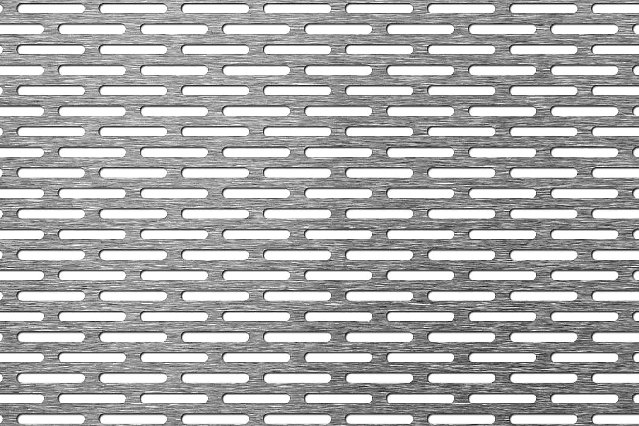 3 x 20mm slotted hole mild steel perforated sheet
