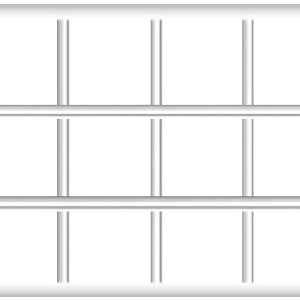 0.5" x 0.5" centres - pattern KWE05